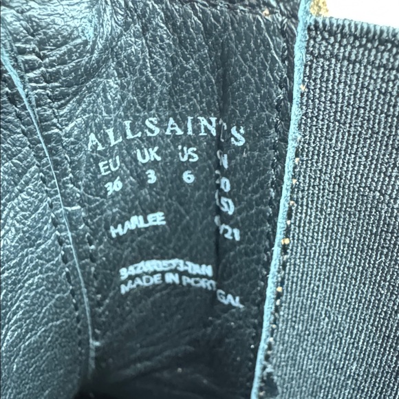 NIB All Saints Harlee Lug Sole Boot Tan Brown Size EU36 US6 - Picture 11 of 13